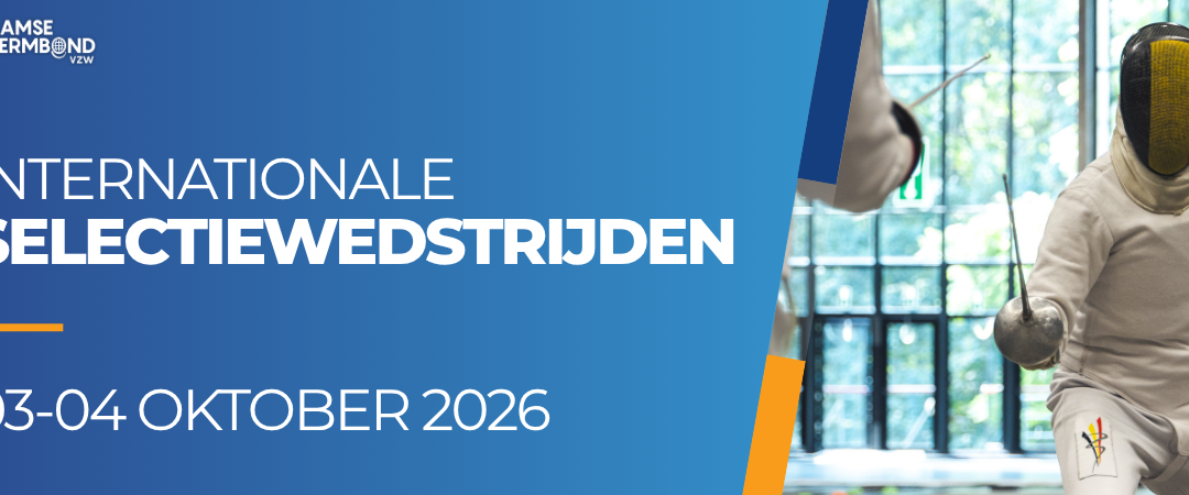 Resultaten selectiewedstrijden 03-04 oktober 2026